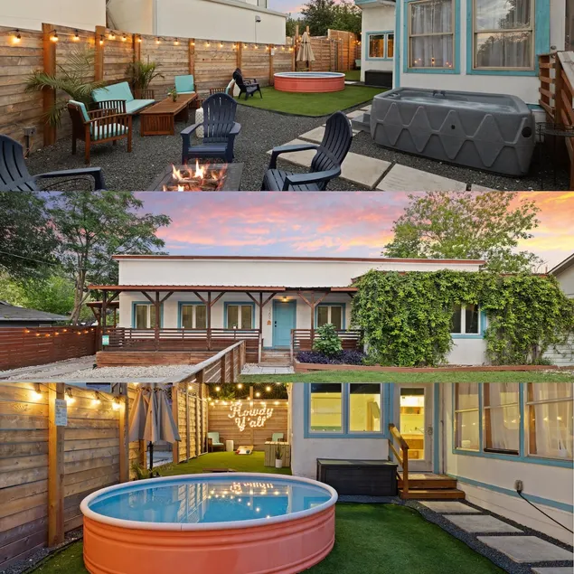 Boho Ranch in Hip East Austin with cowboy pool & hot tub - Image 1