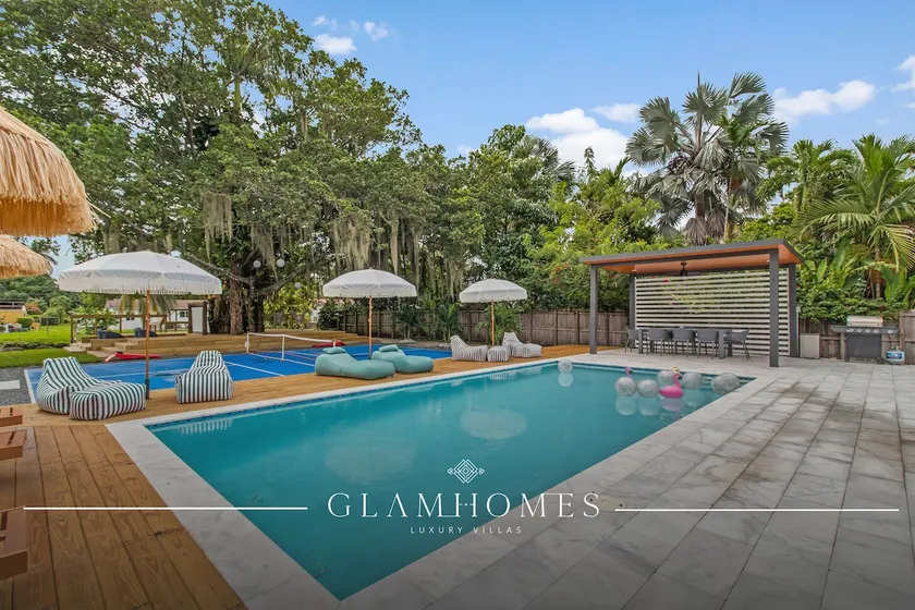 Boho Escape Villa w Canal View, Pickleball Court - Image 1
