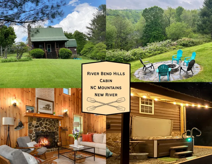 Pet Friendly NC Cabin with Beautiful Views and Hot Tub near West Jefferson. - Image 1