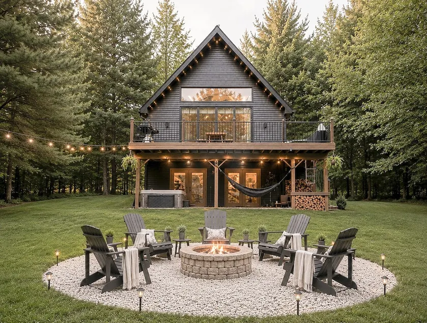 Dreamy A-Frame Cabin Hot-Tub | Games Room | Firept - Image 1