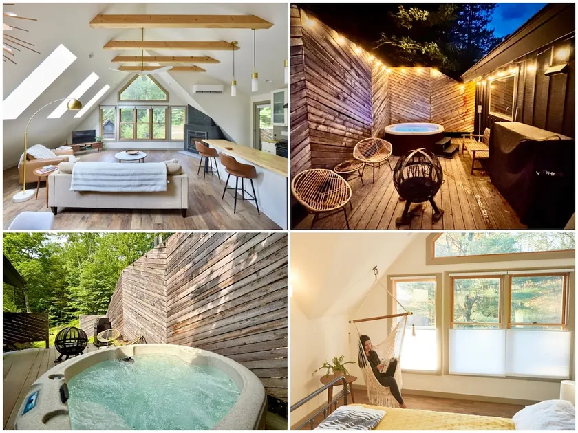 The Hygge Loft- mid-mod cabin on 70 acres w/HotTub - Image 1