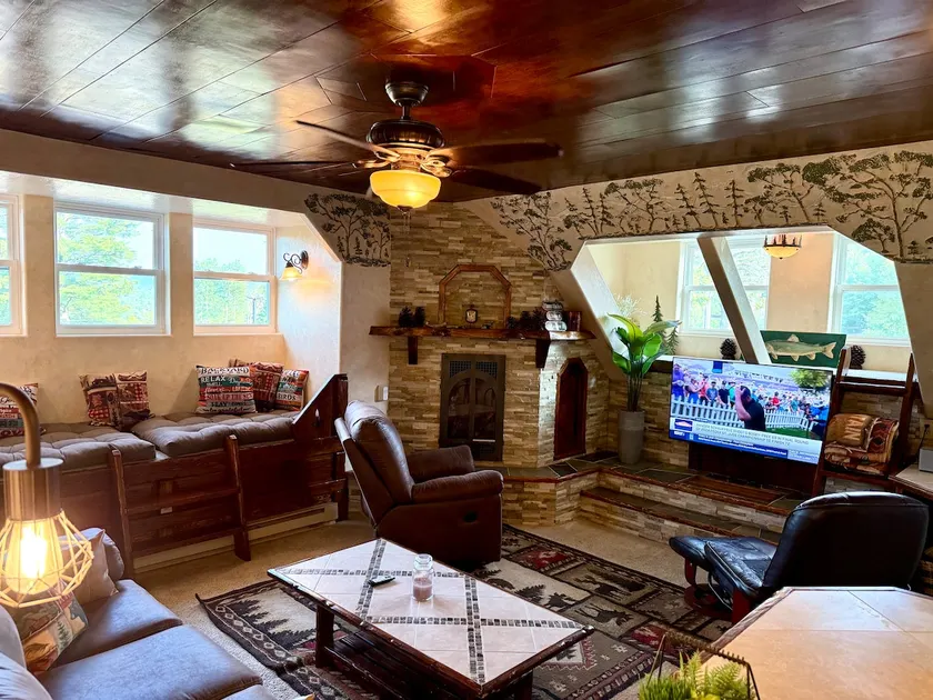 1 brm apartment with fireplace & mountain views - Image 1