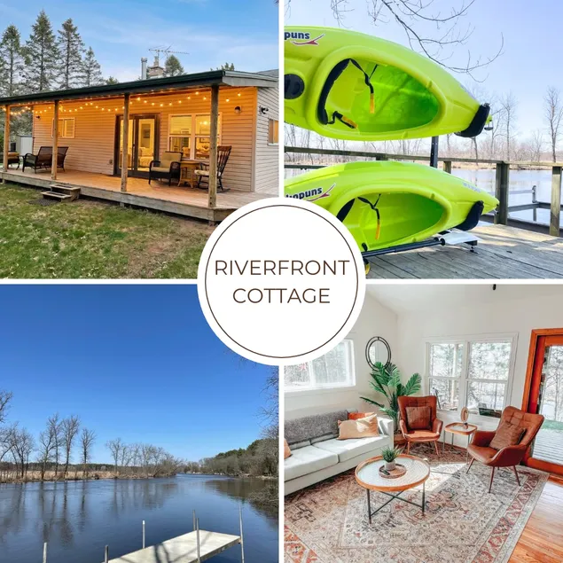 RiverFront Cottage>Private Pier>Firepit & Wildlife - Image 1