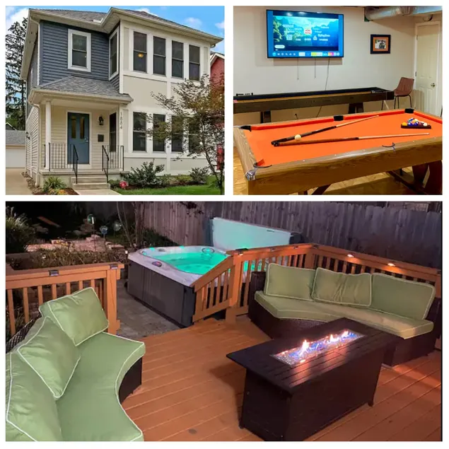 Ohio City Getaway W/ Hot Tub, Pool Table and more! - Image 1