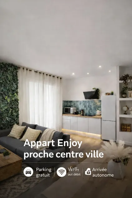 Enjoy Apartment – Musée de l’Auto – Parc Expo - Image 1