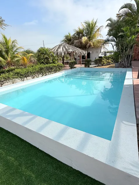 Palm House with pool on beaches - Image 1
