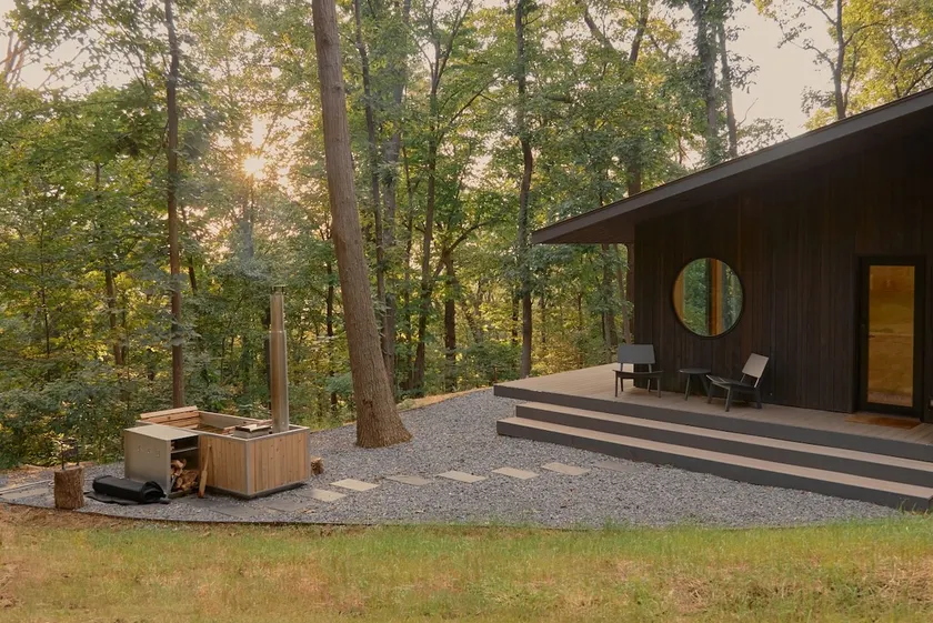 Mountaintop Retreat with Wood Fired Hot Tub - Image 1