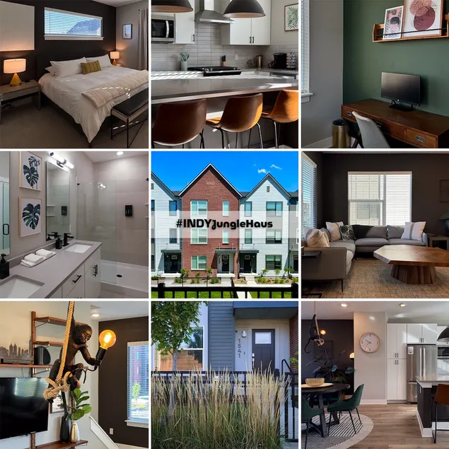 #IndyJungleHaus | Modern Townhome on Monon Trail! - Image 1