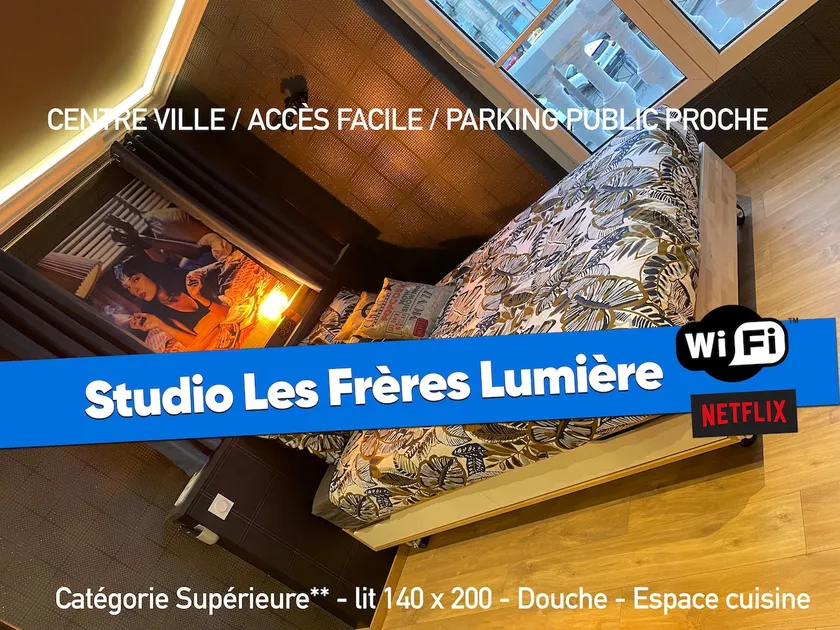 ★Studio Frères Lumière★Centre ville Dole - Wifi Netflix - Image 1