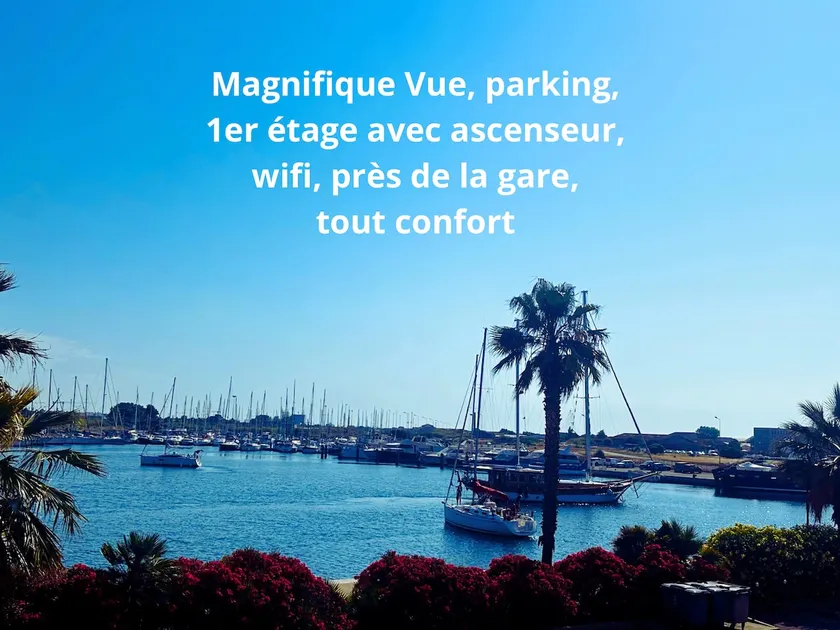 ”A l'abordage” Apartment, Sète, Train station, parking - Image 1