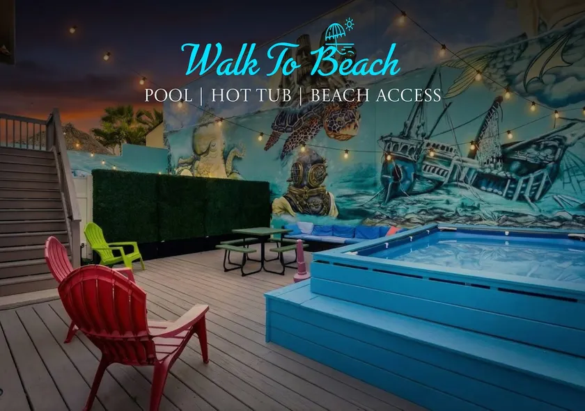 Trendy & Fun Haven: Walk to Beach ~ Jacuzzi ~ Pool - Image 1