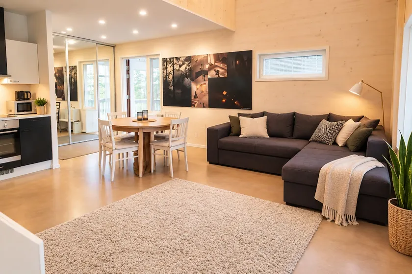 Spacious CLT home + private spa in Lahti - Image 1