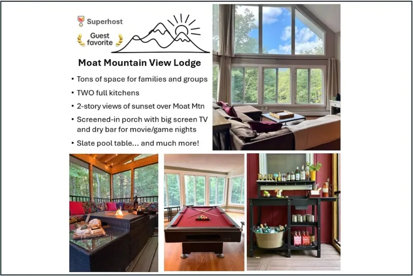 MtnView * DogsOK * 2Ktchns * ScreenDeck * PoolTbl * N.Conway - Image 1