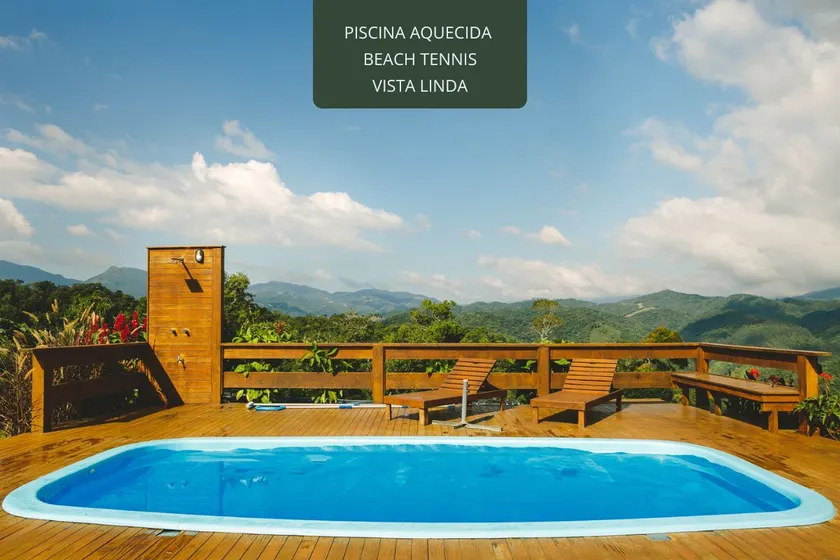Chalet, 32°C Heated Pool, Beach Tennis - Image 1