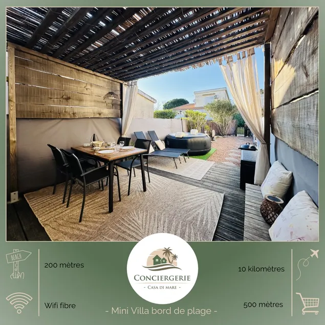 - Mini villa with jacuzzi - Beachfront - Image 1