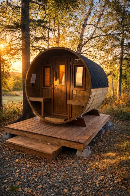 Ember's Edge | Nordic Spa | Hot Tub Sauna Plunge - Image 1