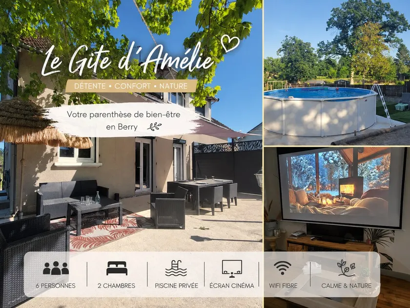 Cozy air-conditioned house • pool • movie room • fiber optic - Image 1