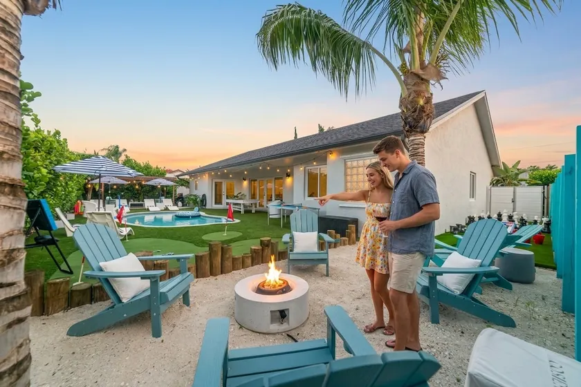 Miami Relax Oasis • Firepit & Mini Golf • Pool_BBQ - Image 1