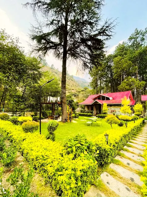 Luxe 2BHK River Villa | PvtLawn • WiFi • BnfireBBQ • PetOK - Image 1