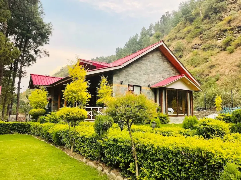 GuestFav Elite 2BHK RiverVille • Lawn • WiFi • BNfire BBQ - Image 1