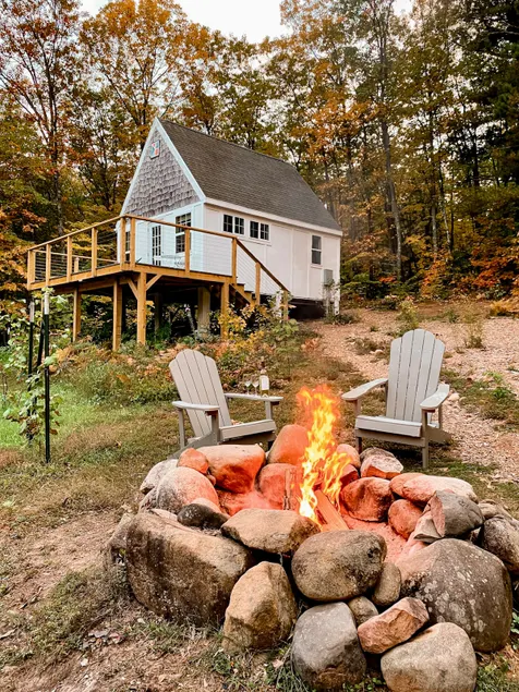 Romantic Vineyard Cabin, Sauna, Plunge Pool - Image 1