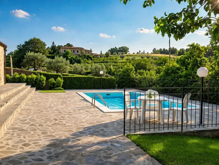 villa con piscina panoramica - Image 1