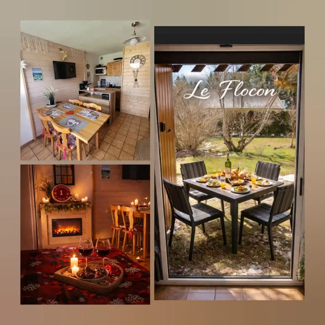 Le Flocon, Charming Garden-Level Apartment for 4 People, Les Rousses - Image 1