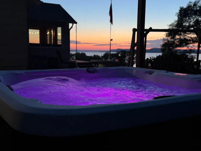 Perched Above Pepin- hot tub, panoramic lake view! - Image 1