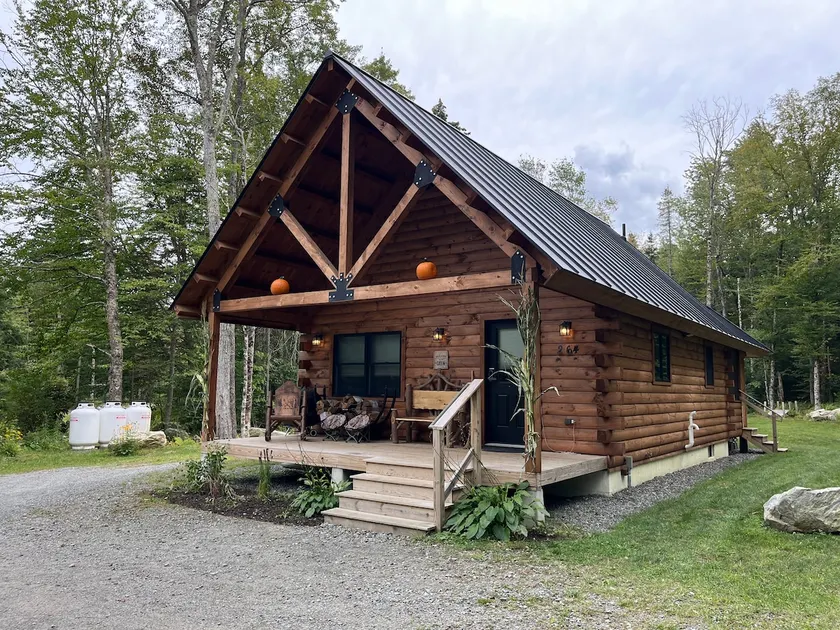 Log Cabin King Beds AC Near Hike Bike Swim Golf! - Image 1