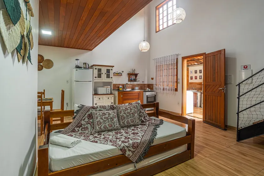 BC Praia Estaleiro: 2 Parking Spaces, Air, Barbecue and Pets OK - Image 1