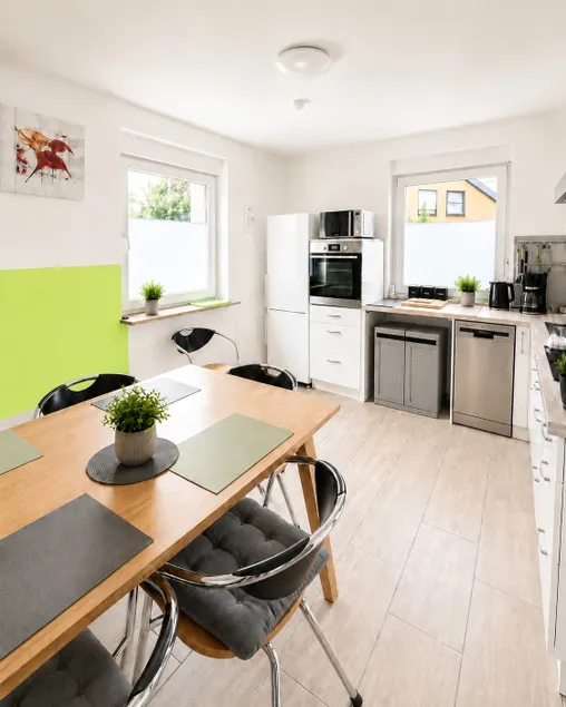 Garden view - ground floor apartment for up to 6 people. - Image 1