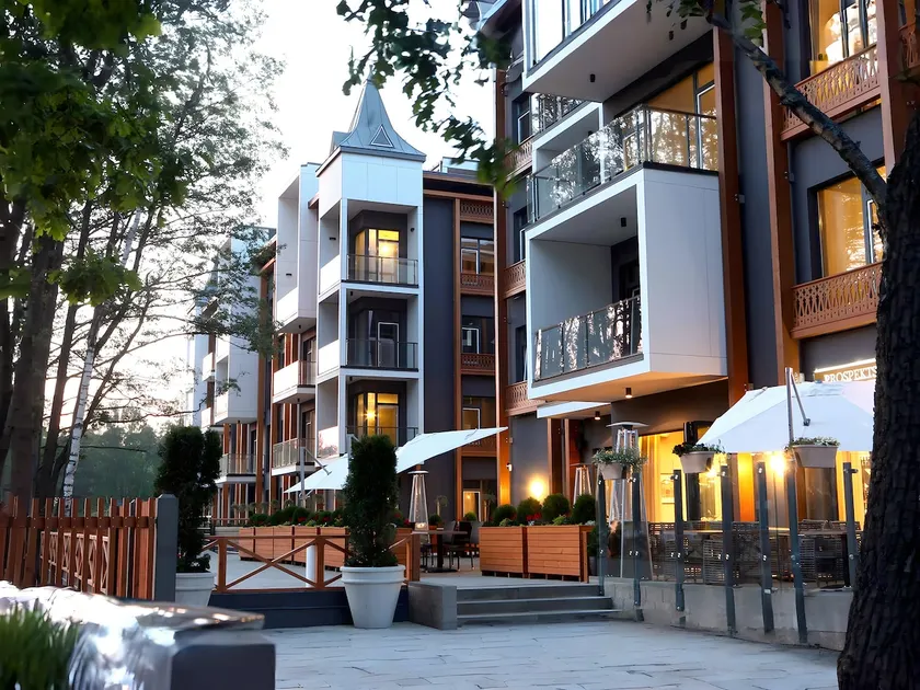 SkyGarden Studio - Private Terrace and View in Quiet Jūrmala - Image 1