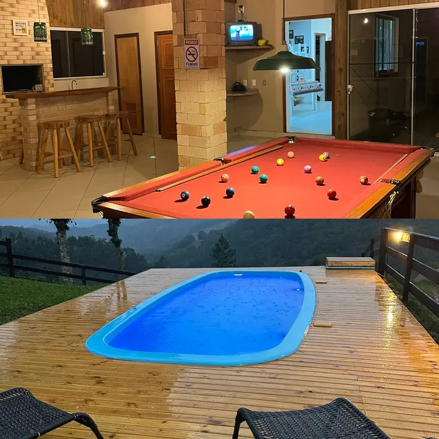 Tabuleiro overlook chalet with pool - Image 1