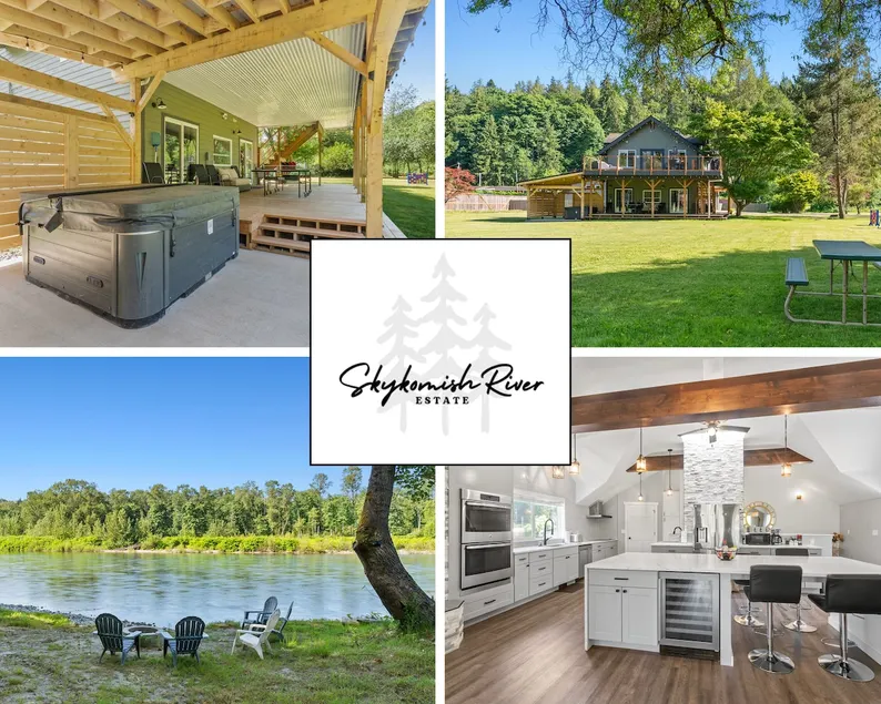 Skykomish River Estate | 5 Acre, 5 Bed, Riverfront - Image 1