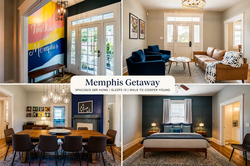 Spacious 5BR Cooper-Young *Sleeps 12 *Walkable - Image 1