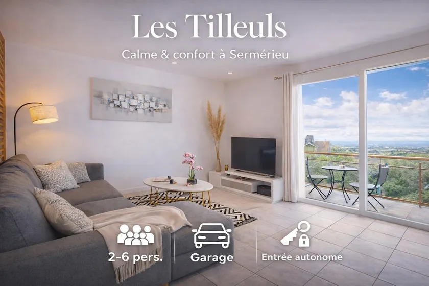 Les Tilleuls – Calm & Comfortable – 2 to 6 Guests – Morestel - Image 1