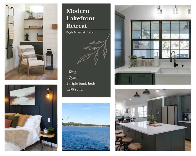 Modern Lakefront Retreat on Eagle Mountain Lake - Image 1