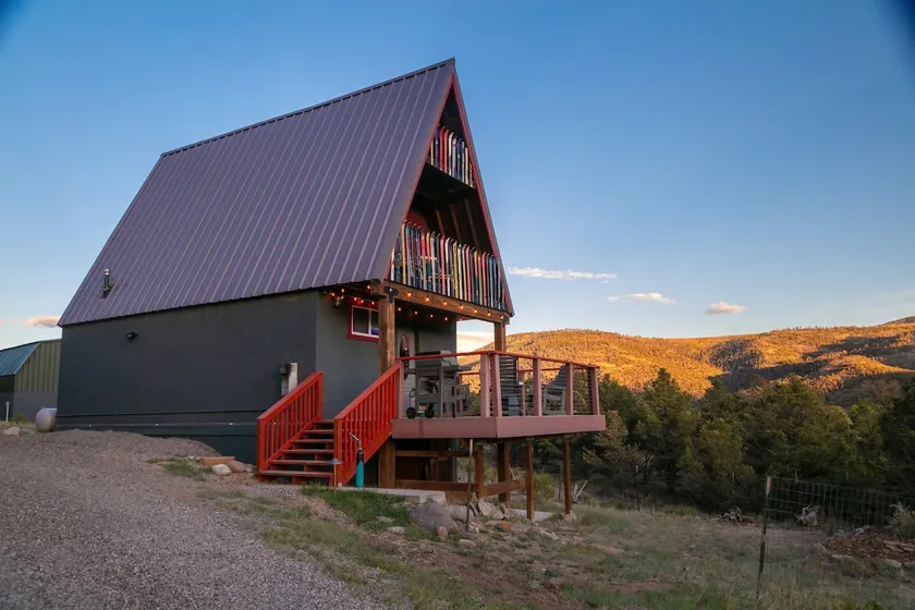 Adventure Haus - A-Frame Cabin with Mountain Views - Image 1