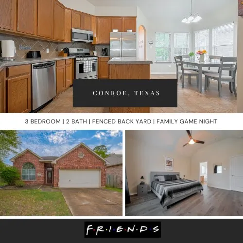 Conroe | Close To Freeway | Fast WiFi | Games - Image 1
