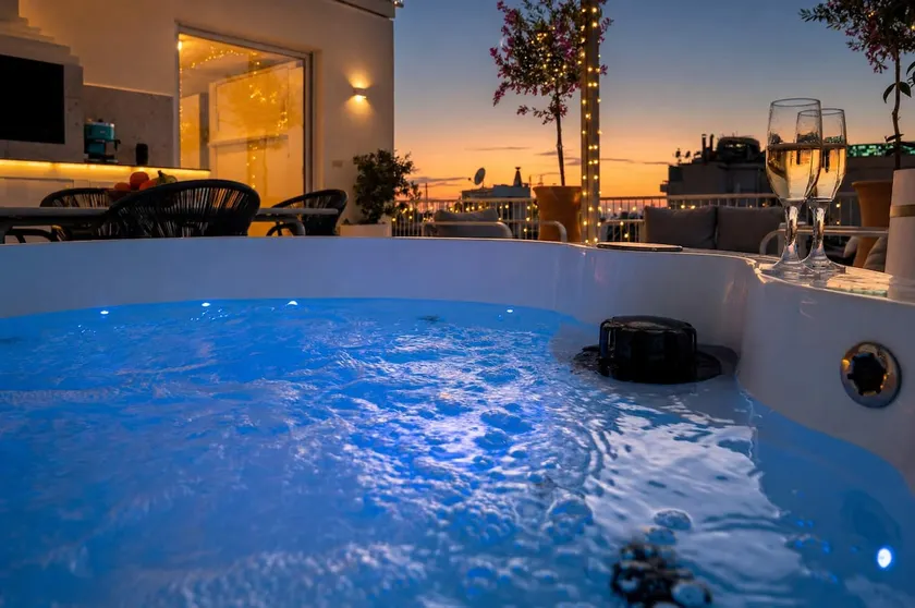 Rooftops of Athens - Areos Studio Jacuzzi & View - Image 1