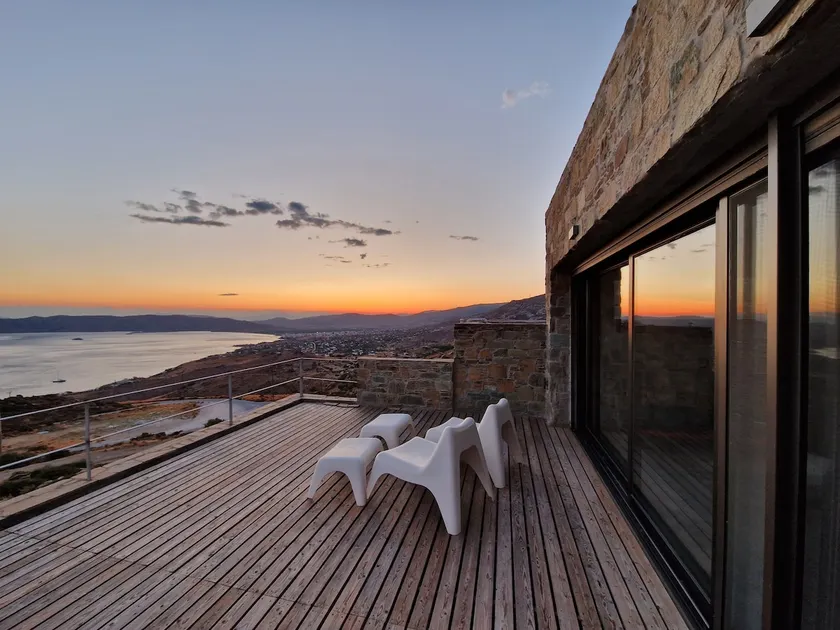 Stone House Perched Above the Aegean Sea - Image 1