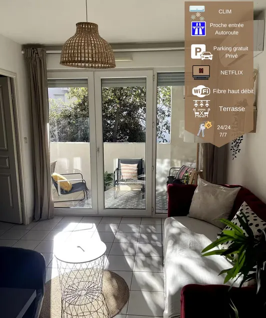 Joli Appart / Parking / CLIM / WIFI - Image 1