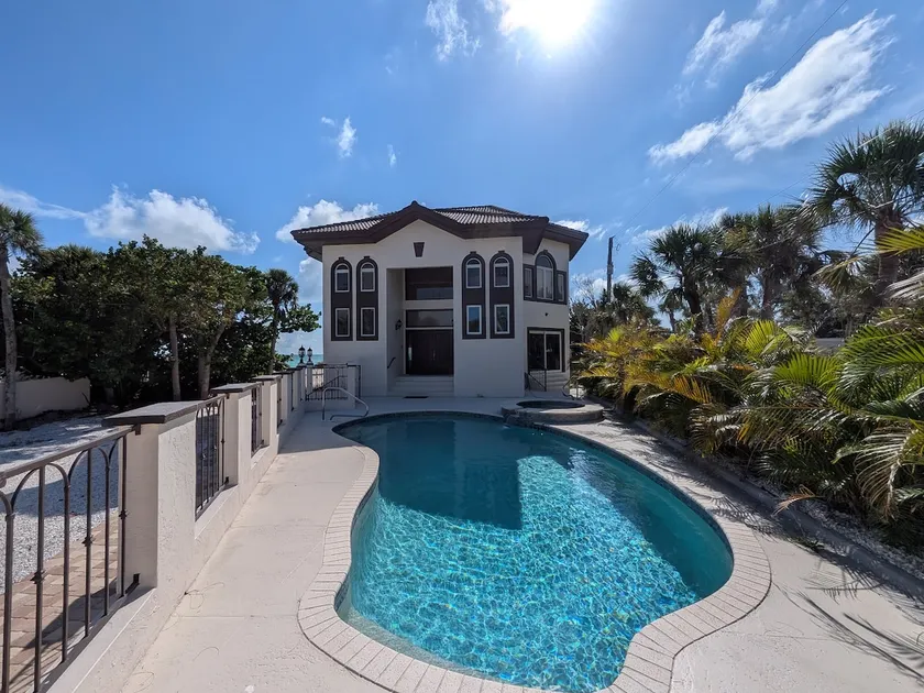 Newly Remodeled-Beachfront Home with Pool/Spa! Private Island Living on 1 Acre - Image 1