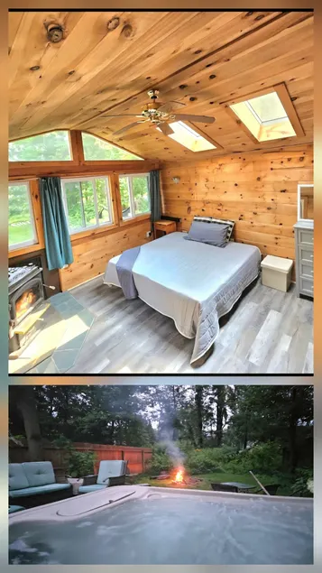 Cabin feel in residential area HOT TUB - Image 1