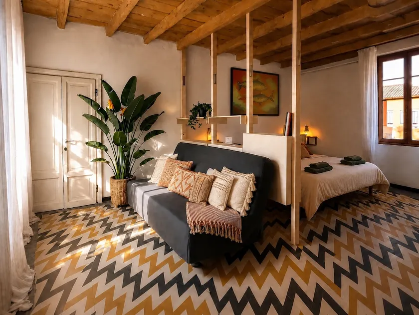 Riverside home • near Milan & Bergamo + parking - Image 1