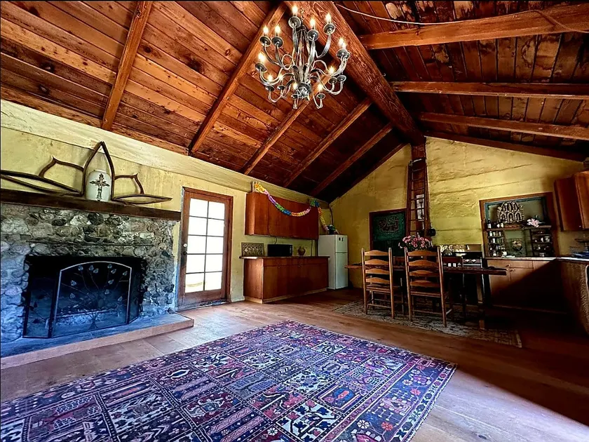 Historic 1914 Stone Cabin + Private Trails & Creek - Image 1