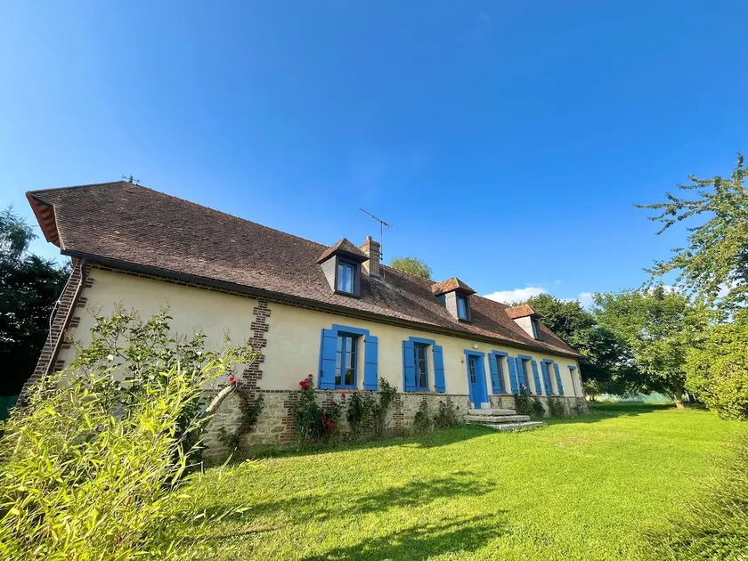 Longère with blue shutters - 1h30 from Paris - 10 pers - Image 1
