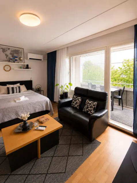 Lakeside Serenity in Lutakko - sauna, parking, AC - Image 1