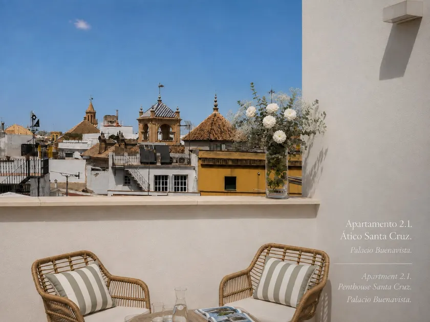 Penthouse with terrace in Palacio Jardines de Murillo - Image 1
