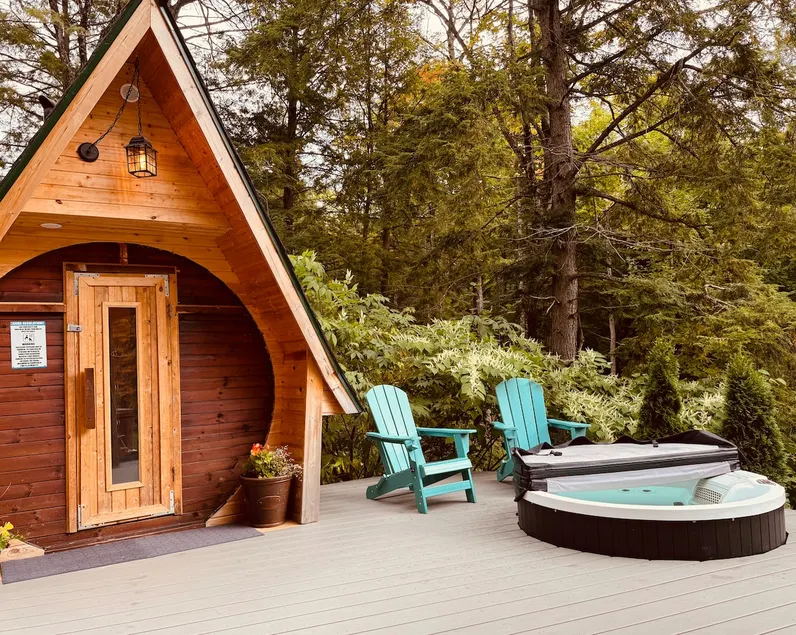 Serene Log Cabin in the Forest|Sauna|Dual Spas - Image 1